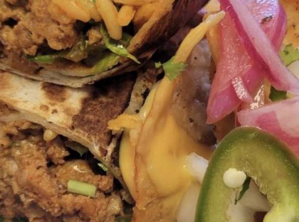 Pollo En Verde Burrito - chicken in salsa verde