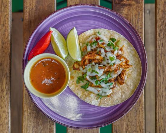 Tinga De Pollo Tacos - chicken in chipotle